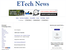 Tablet Screenshot of etech-news.com